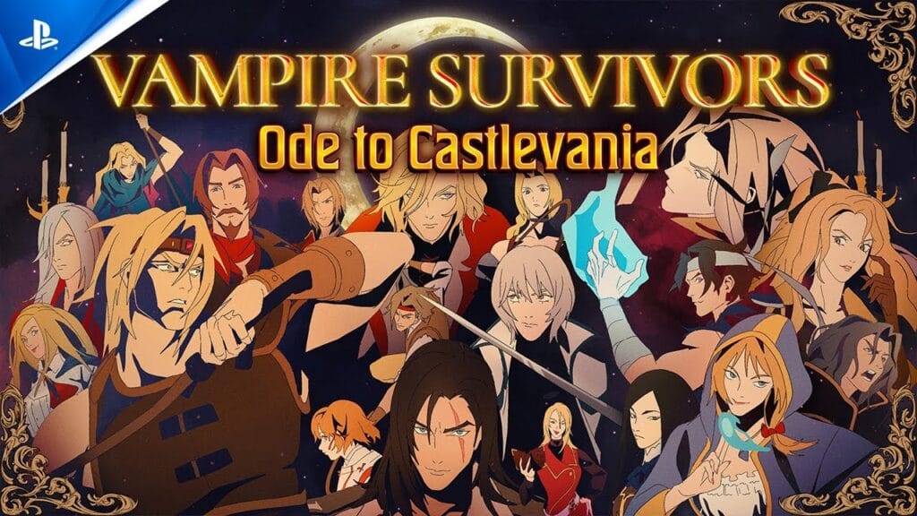 Vampire Survivors "Ode to Castlevania" Biggest DLC 1 vampire-survivors-ode-to-castlevania